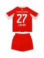 Bayern Munich Konrad Laimer #27 Domácí dres pro děti 2025-26 Krátký Rukáv (+ trenýrky)